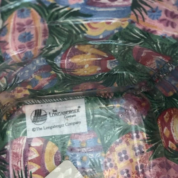 Longaberger 1996 Vintage Easter Basket - Picture 7 of 9